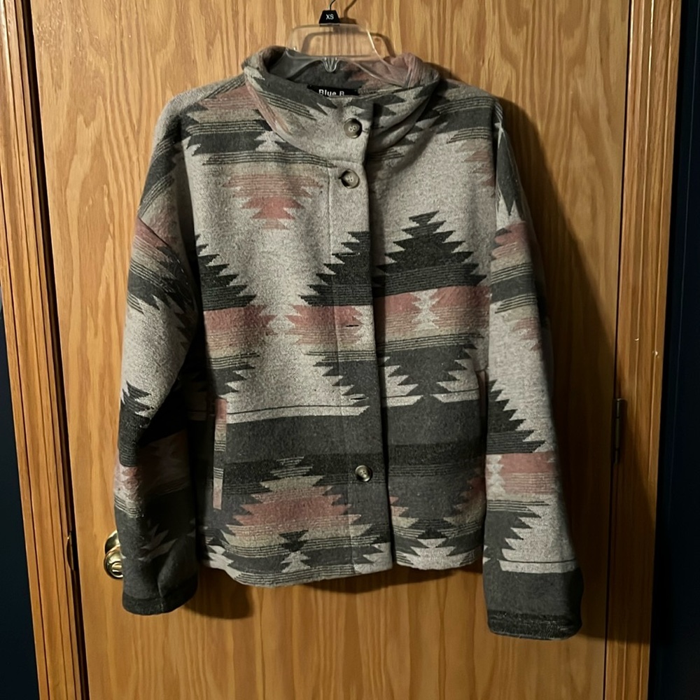 Blue B Collection Aztec Jacket